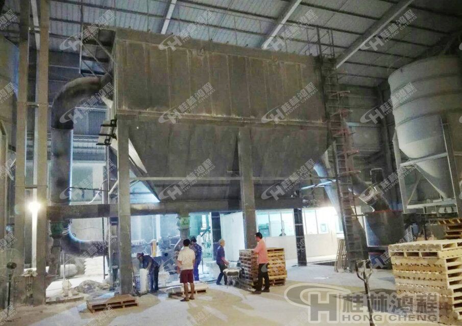 HCH1395超細滑石粉生產設備，滑石磨粉機，桂林鴻程環輥磨